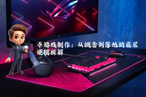 小游戏制作：从概念到落地的底层逻辑拆解
