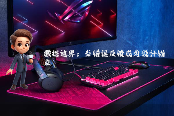 数据边界：当错误反馈成为设计锚点