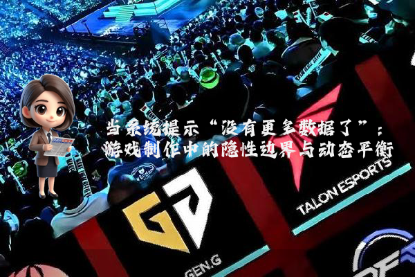 当系统提示“没有更多数据了”：游戏制作中的隐性边界与动态平衡