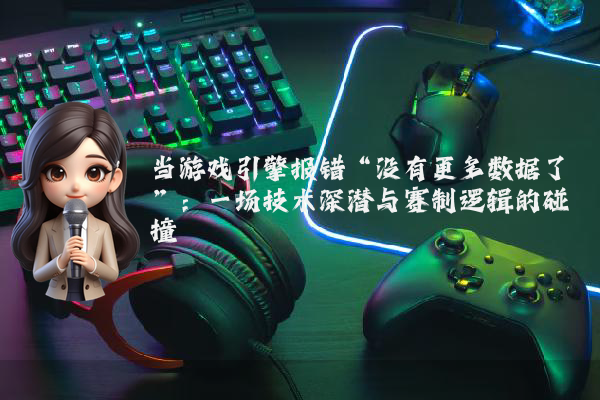 当游戏引擎报错“没有更多数据了”：一场技术深潜与赛制逻辑的碰撞