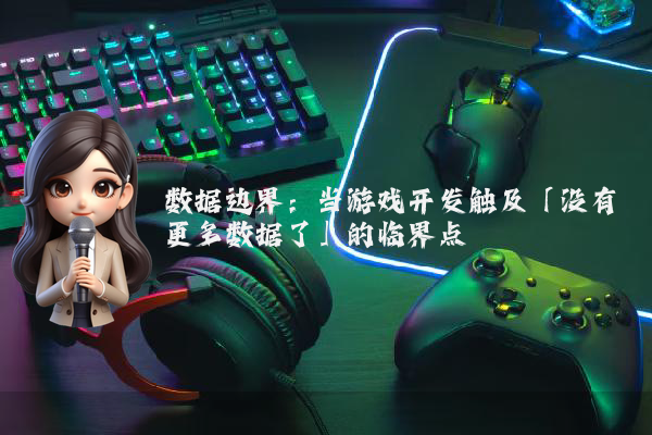 数据边界：当游戏开发触及「没有更多数据了」的临界点