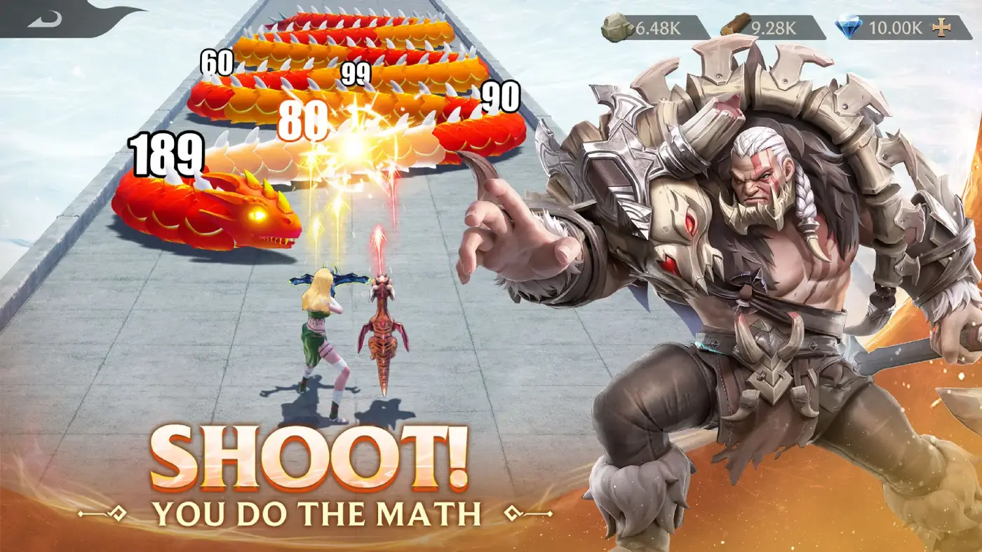 Puzzles & Chaos：Frozen Castle 魔幻题材的移动端三消+策略游戏 - 游戏截图