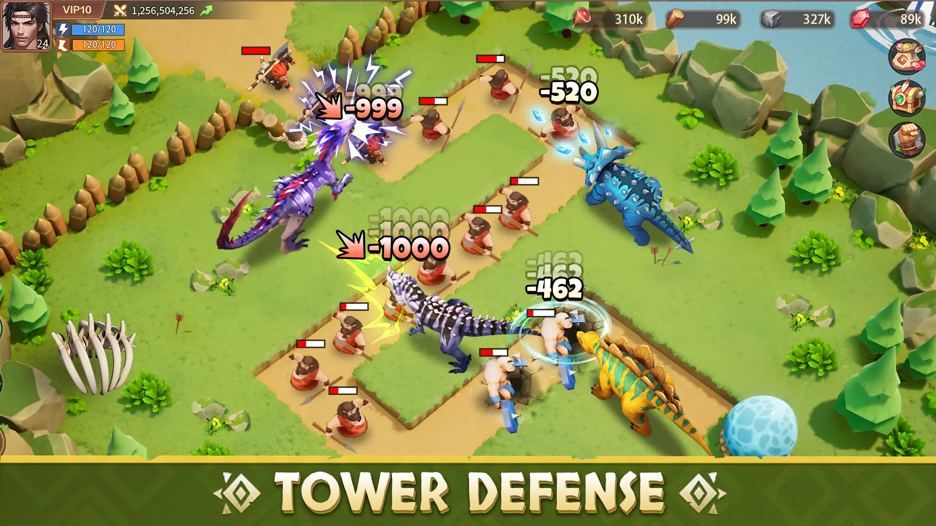 Primal Conquest：Dino Era 移动端SLG游戏 - 游戏截图